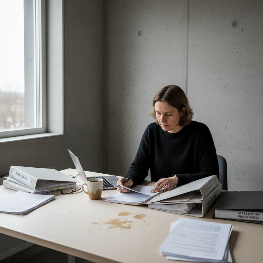 Internrevisor som planerar systematisk internkontroll och revision